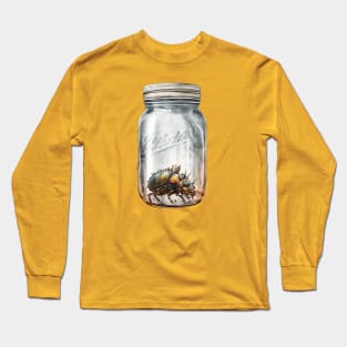 Steampunk Bug in Jar Long Sleeve T-Shirt